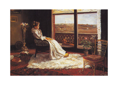 Mrs. Chandler in Her Room by Robert Jenkins Onderdonk
