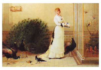 In the Conservatory by Heywood Hardy | 20 x 30 Fine Art Print