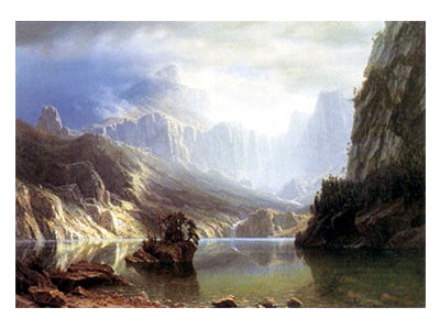 Sierra Nevada by Albert Bierstadt | 23 x 30 3/4 Fine Art Print