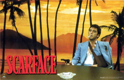 Scarface, Sunset Wall Art | 16 x 20 Fine Art Print