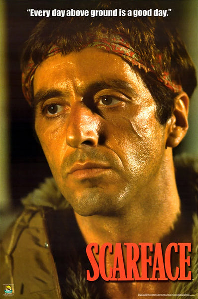 Scarface, Above Ground Wall Art | 36 x 24 Fine Art Print