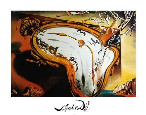 Clock Explosion by Salvador Dalí | 22 x 28 Fine Art Print