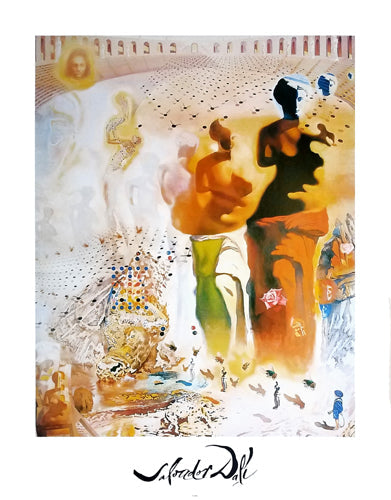 Framed Art Hallucinogenic Toreador by Salvador Dalí | 28 x 22