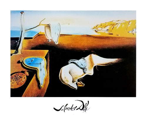 Framed Art Persistence of Memory by Salvador Dalí | 22 x 28