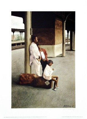 Station Stop by Jose A. Sebourne | 27 x 20 Fine Art Print