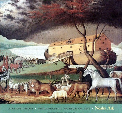 Noah's Ark: Animal Kingdom by Edward Hicks | 26 3/4 x 29 Fine Art Print