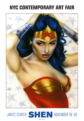 Wonder Woman by Shen | 20 x 13 7/8 Fine Art Print