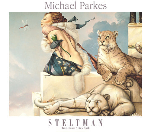 Framed Art Deva by Michael Parkes | 27 ½ x 31 3/8
