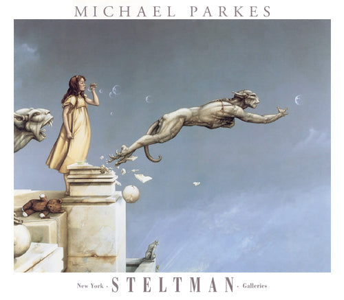 Framed Art Gargoyles by Michael Parkes | 27 ½ x 31 ½