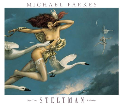 Night Flight by Michael Parkes | 27 ½ x 31 ½ Fine Art Print