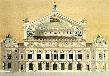 Opera de Paris Garnier by Andras Kaldor | 24 x 32 Fine Art Print