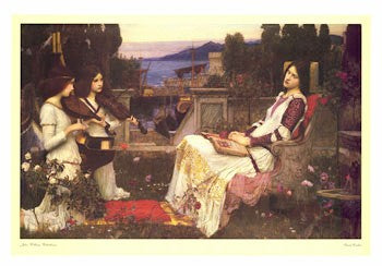 Saint Cecilia by John William Waterhouse | 24 x 32 Fine Art Print