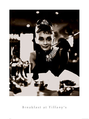Framed Art Breakfast at Tiffany's 32 x 24