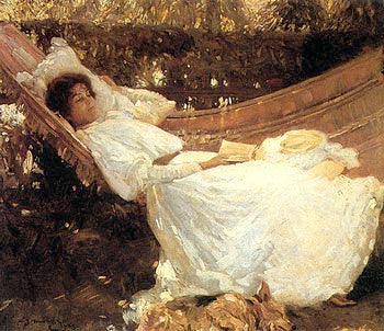 The Arbour by Alfred Munnings | 23 x 26 Fine Art Print