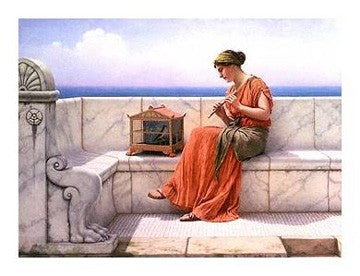 Song Without Words by John William Godward | 20 x 24 Fine Art Print