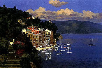 Morning Walk by Lucio Sollazzi | 27 x 40 Fine Art Print