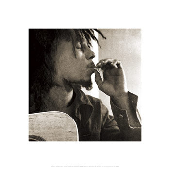 Bob Marley: Ganja Wall Art | 16 x 16 Fine Art Print