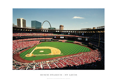 Busch Stadium, St. Louis by Ira Rosen | 13 x 19 Fine Art Print