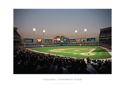 Chicago, Comiskey Park by Ira Rosen | 13 x 19 Fine Art Print