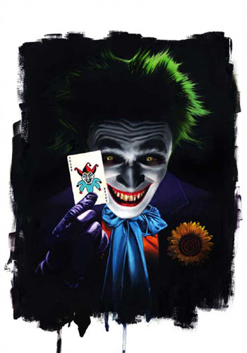 Framed Art The Joker by David Stoupakis | 20 x 14
