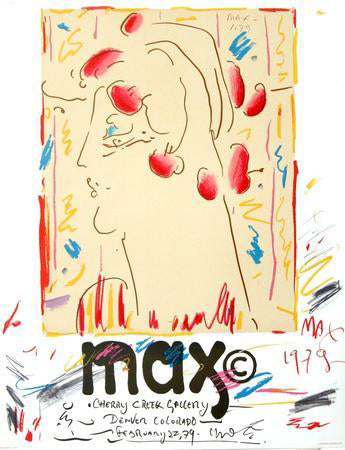 Framed Art Cherry Creek Gallery by Peter Max | 28 ½ x 22 ¾