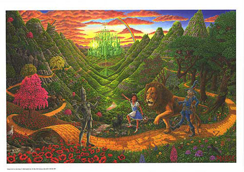 Wizard of Oz by Tom Masse | 22 x 32 Fine Art Print