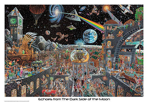 Framed Art Echoes from the Dark Side of the Moon by Tom Masse | 22 x 32