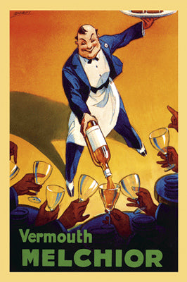 Vermouth Melchior by Dorfi - Albert Dorfinant | 20 1/2 x 14 1/2 Art