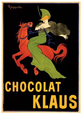 Chocolate Klaus by Leonetto Cappiello | 18 1/4 x 14 1/4 Fine Art Print