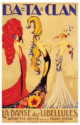 Ba-Ta-Clan by Jose de Zamora | 18 1/4 x 14 1/4 Fine Art Print