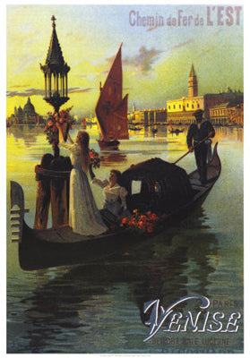 Venise Wall Art | 18 1/4 x 14 1/4 Fine Art Print