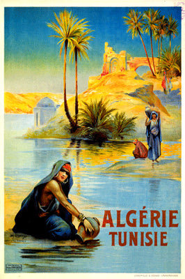 Algerie Tunisie by Louis Lessieux | 20 3/8 x 14 3/8 Fine Art Print