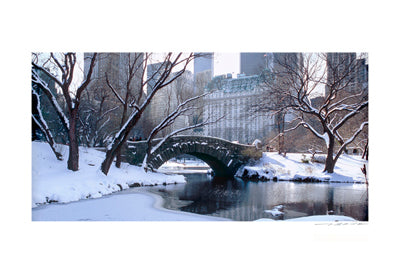 Central Park, Winter by Viktor Balkind | 13 x 19 Fine Art Print
