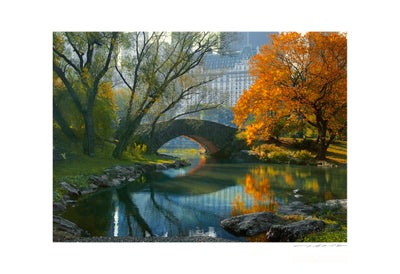 Plaza, Central Park by Viktor Balkind | 13 x 19 Fine Art Print