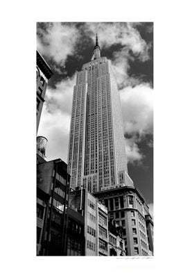 Empire State Building (vertical) by Viktor Balkind | 19 x 13 Fine Art Print