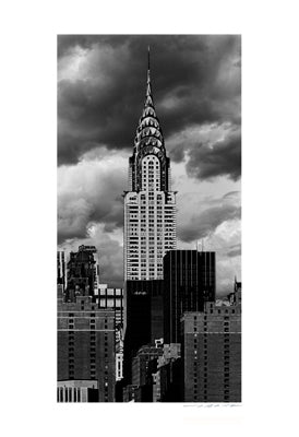 Chrysler Building (B&W) by Viktor Balkind | 19 x 13 Fine Art Print
