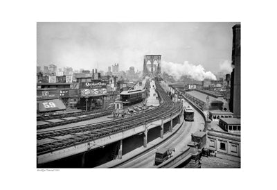 Framed Art Brooklyn Terminal, 1903 13 x 19