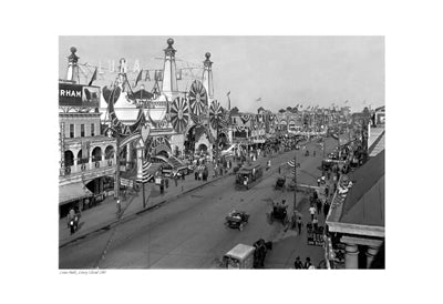 Framed Art Luna Park, Coney Island, 1907 13 x 19
