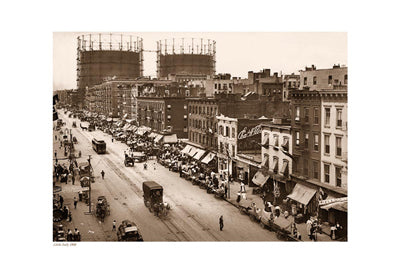 Little Italy, 1908 (sepia) Wall Art | 13 x 19 Fine Art Print