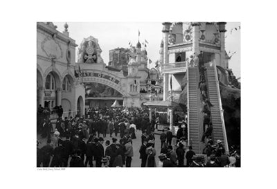 Framed Art Luna Park, Coney Island, 1909 13 x 19