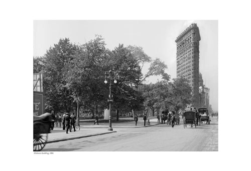 Flatiron Building, 1906 Wall Art | 13 x 19 Fine Art Print