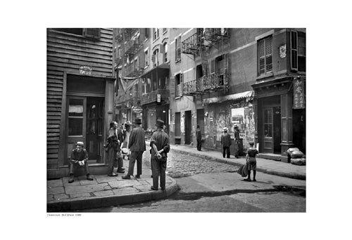 Framed Art Chinatown, Pell Street, 1900 13 x 19