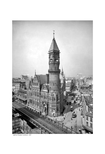 Framed Art Jefferson Market Courthouse, 1905 19 x 13