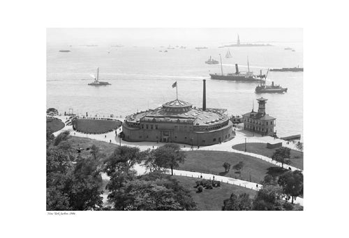 Framed Art New York Harbor, 1906 13 x 19