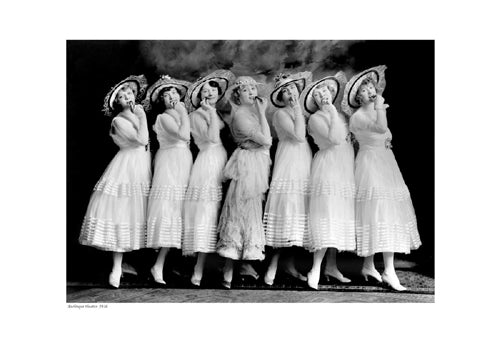 Burlesque Theater, 1916 Wall Art | 13 x 19 Fine Art Print