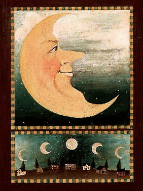 Framed Art Moon by David Carter Brown | 24 x 18