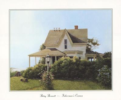 Fisherman's Cosmos by Betsy Bennett | 28 x 34 Fine Art Print