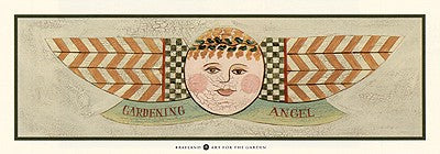 Gardening Angel by Julie Huber | 8 1/2 x 24 Fine Art Print