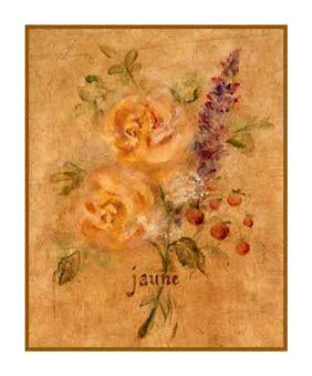 Framed Art Jaune by Cheri Blum | 24 x 20
