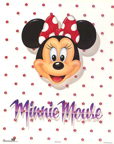 Minnie Mouse: Portrait by Walt Disney | 20 x 16 Fine Art Print